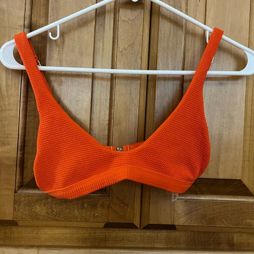 Small Orange Bikini Top